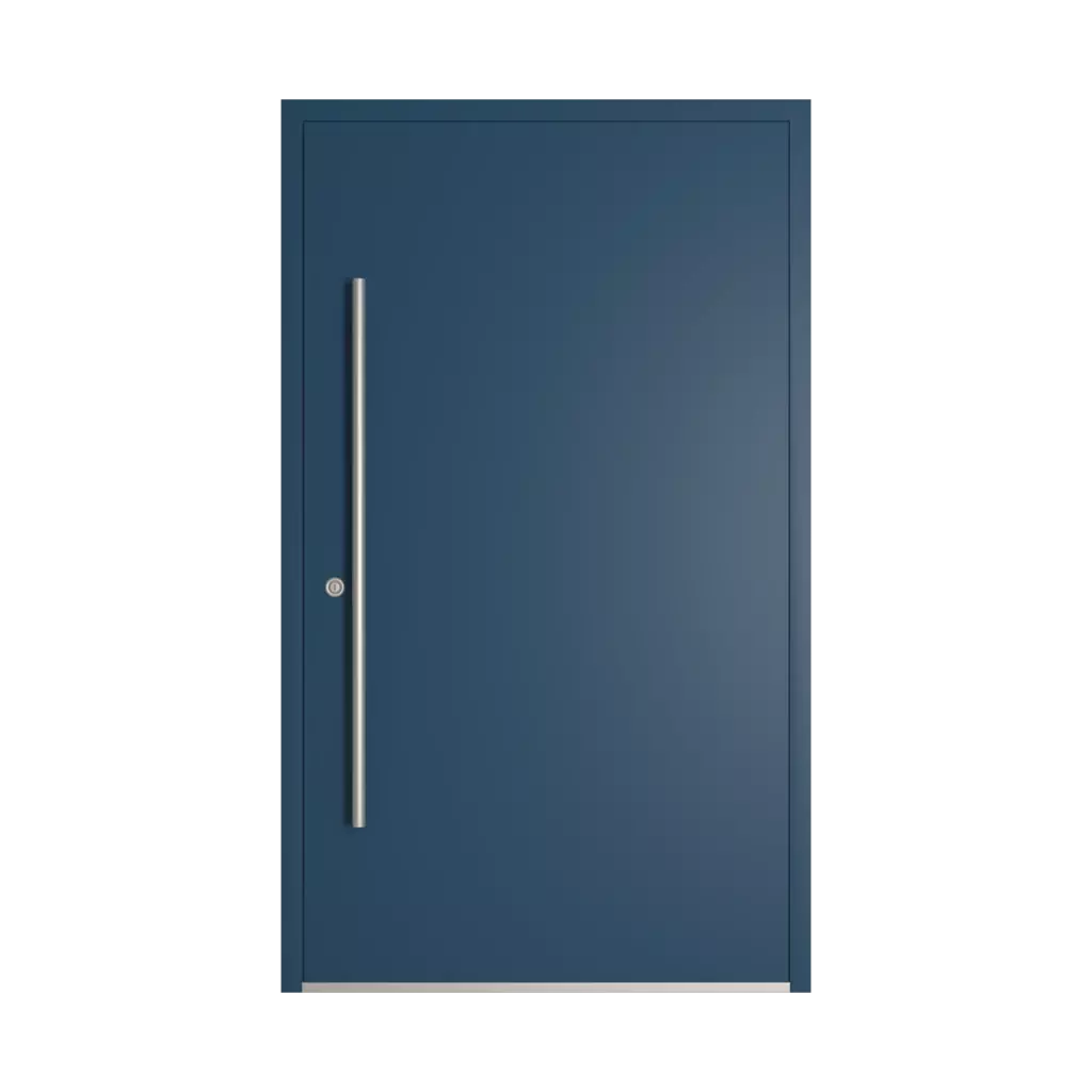 RAL 5001 Green blue entry-doors models cdm model-5  