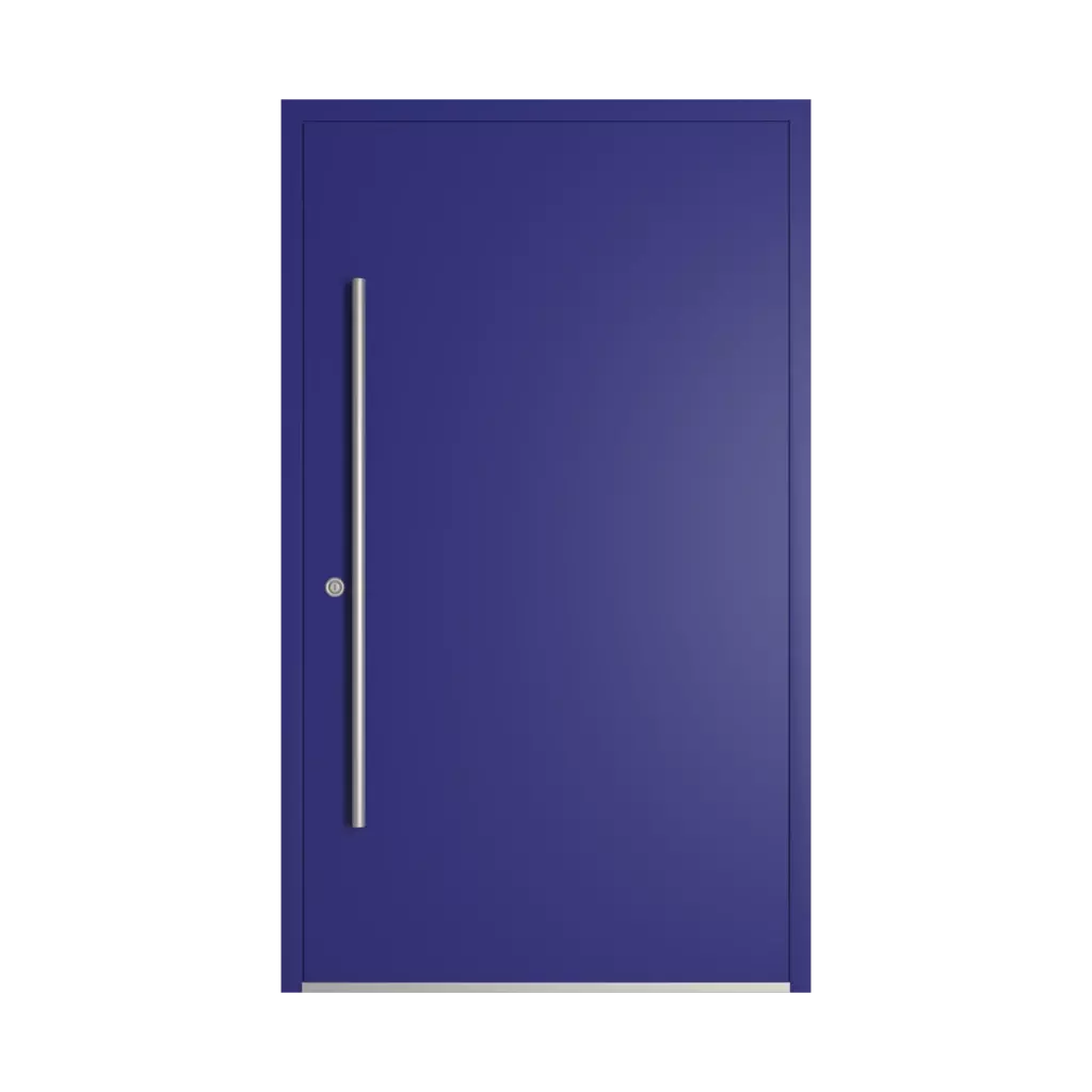 RAL 5002 Ultramarine blue entry-doors models dindecor sl01  