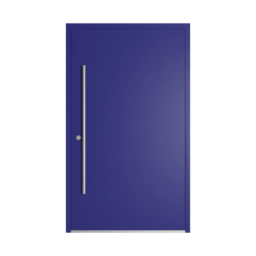 RAL 5002 Ultramarine blue entry-doors models dindecor be04  