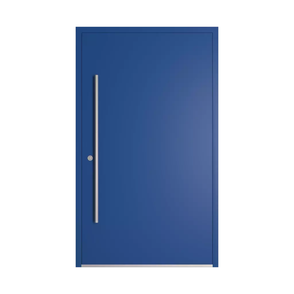 RAL 5005 Signal blue entry-doors models dindecor gl03  