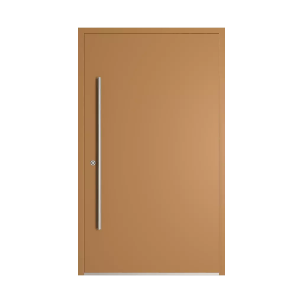 RAL 1011 Brown beige entry-doors models dindecor 6016-pvc  