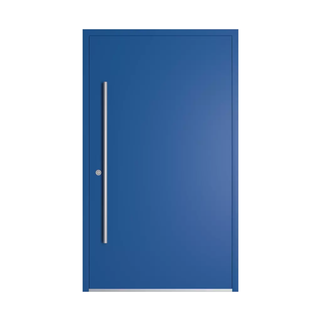 RAL 5017 Traffic blue entry-doors models dindecor model-5041  