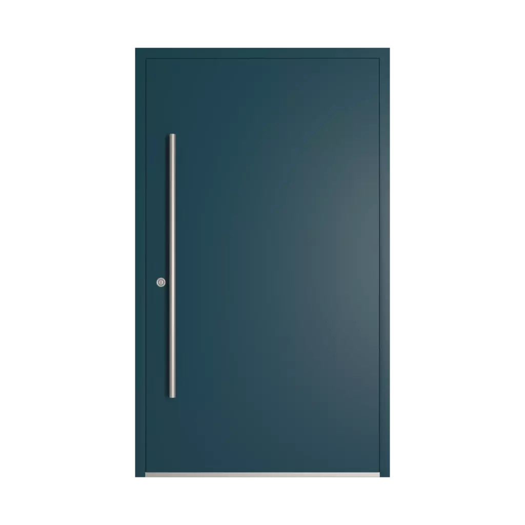 RAL 5020 Ocean blue entry-doors models adezo valletta-stockholm  