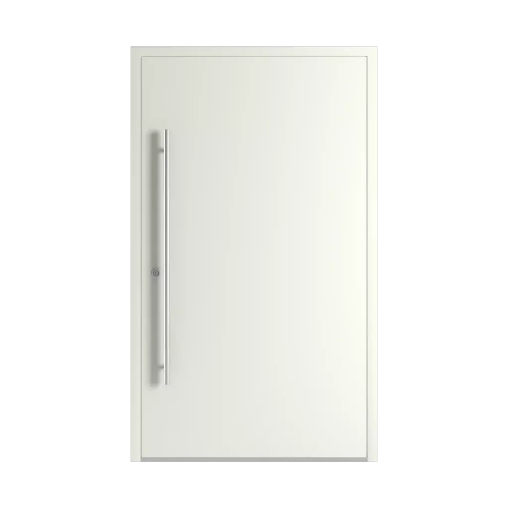 White ✨ entry-doors models dindecor 1401-pvc-black  