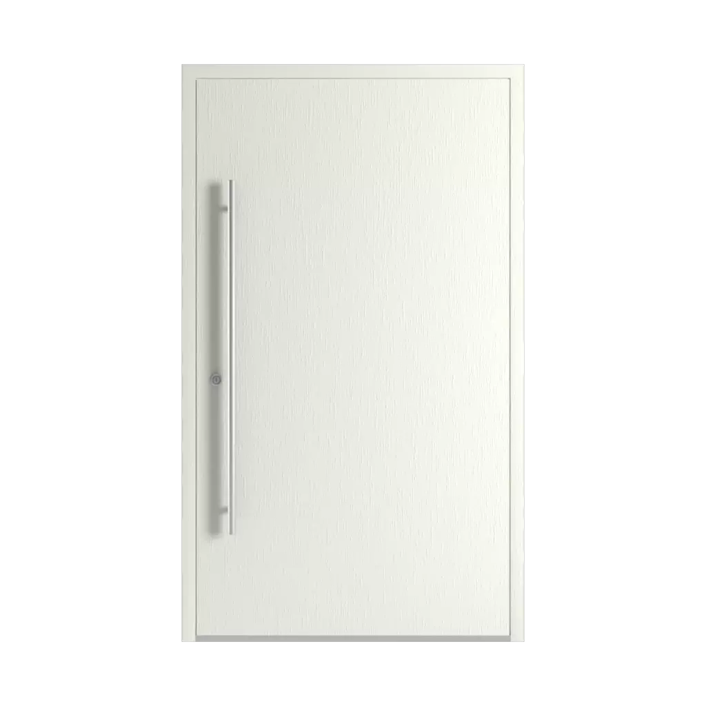 Textured white entry-doors models dindecor sk05-corten  