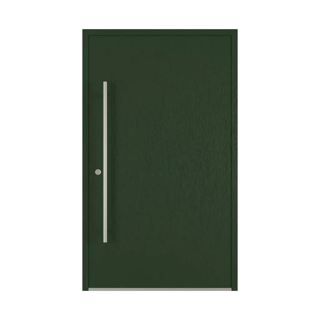 Dark green entry-doors models dindecor ll01  