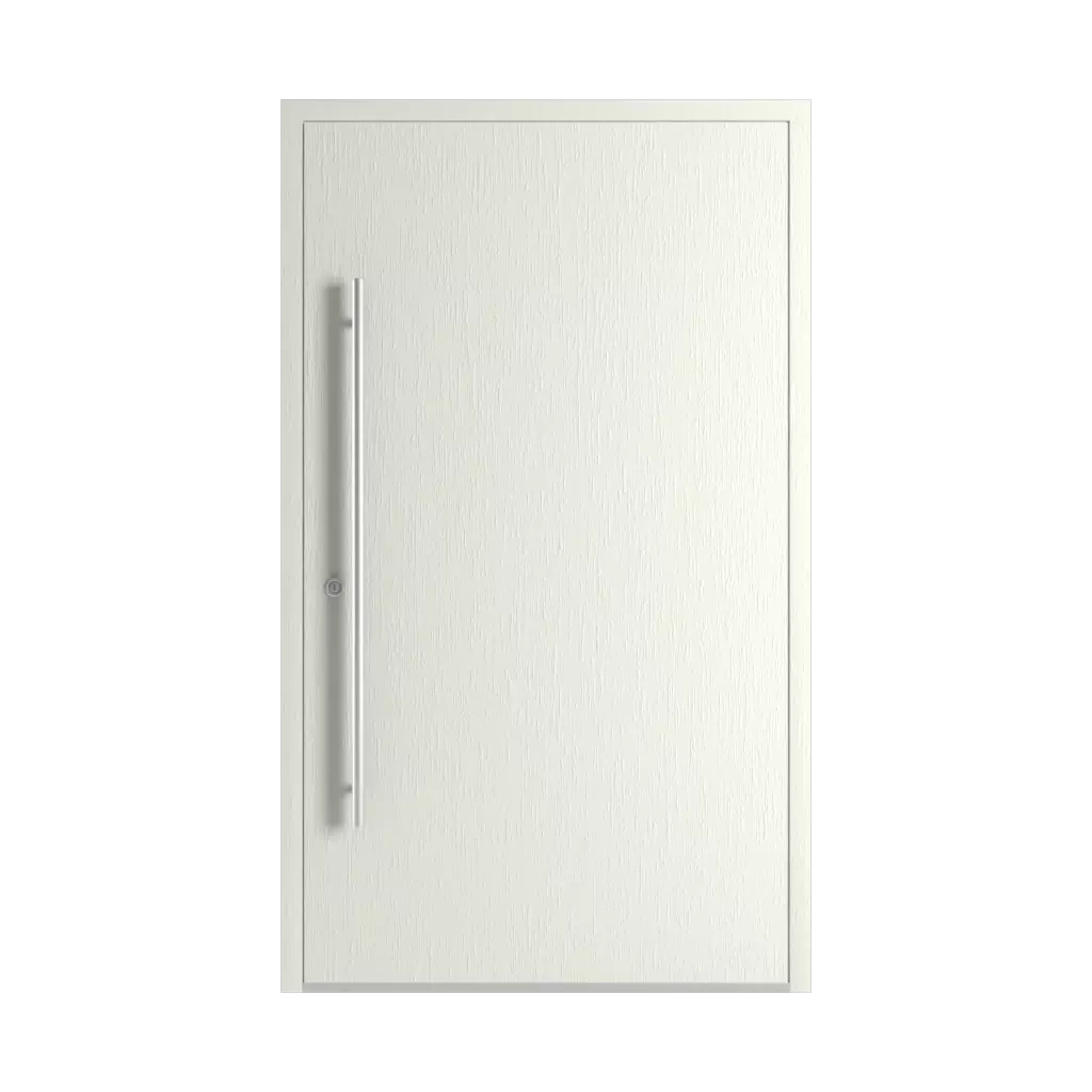 White papyrus entry-doors models dindecor 6035-pvc  