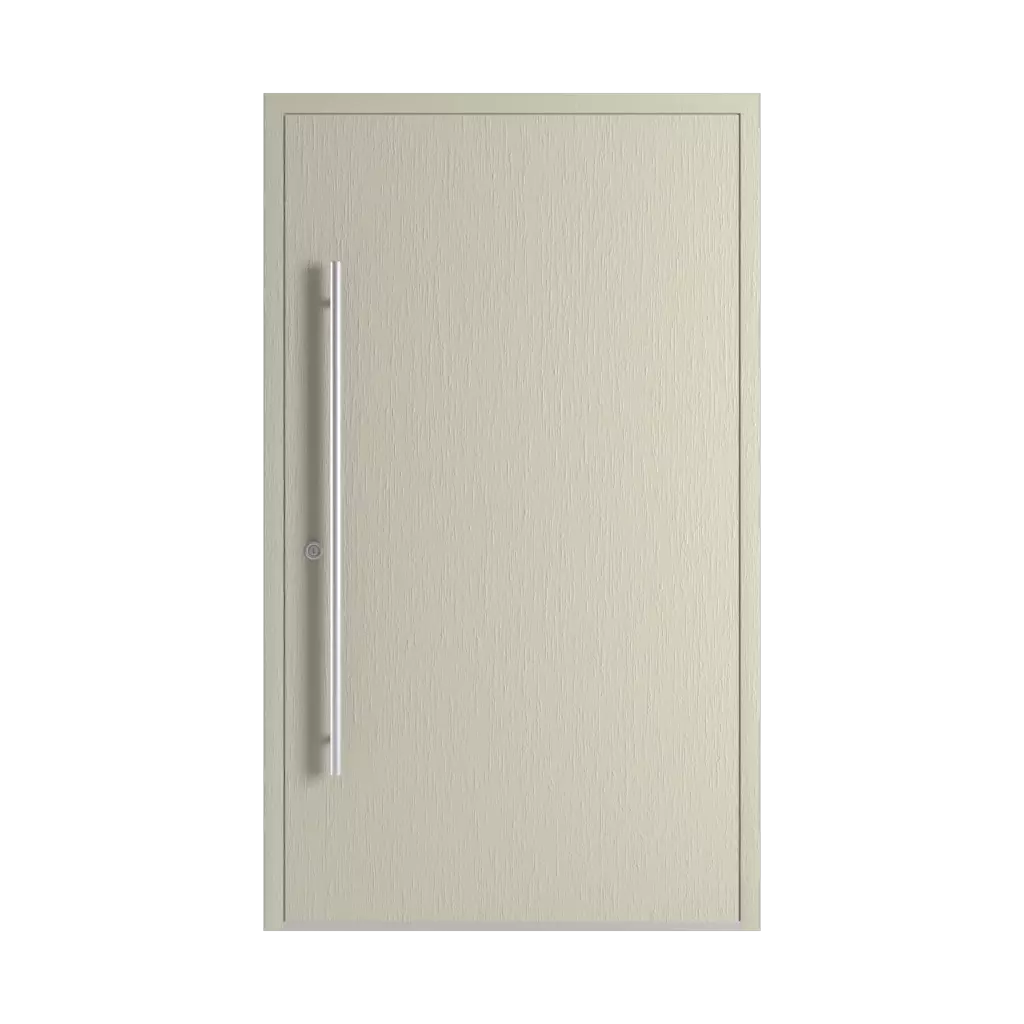 Silky gray entry-doors models dindecor ll01  