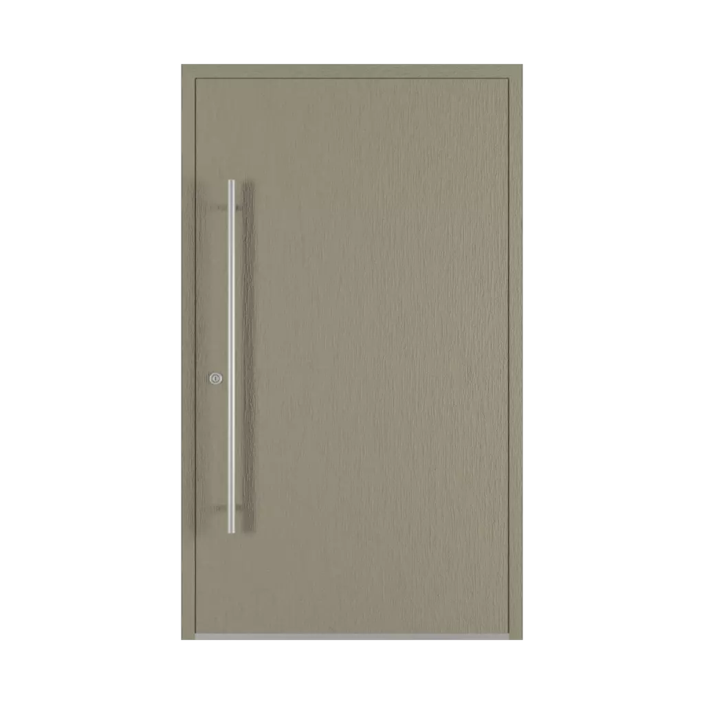 Concrete gray entry-doors models dindecor 6115-pwz  