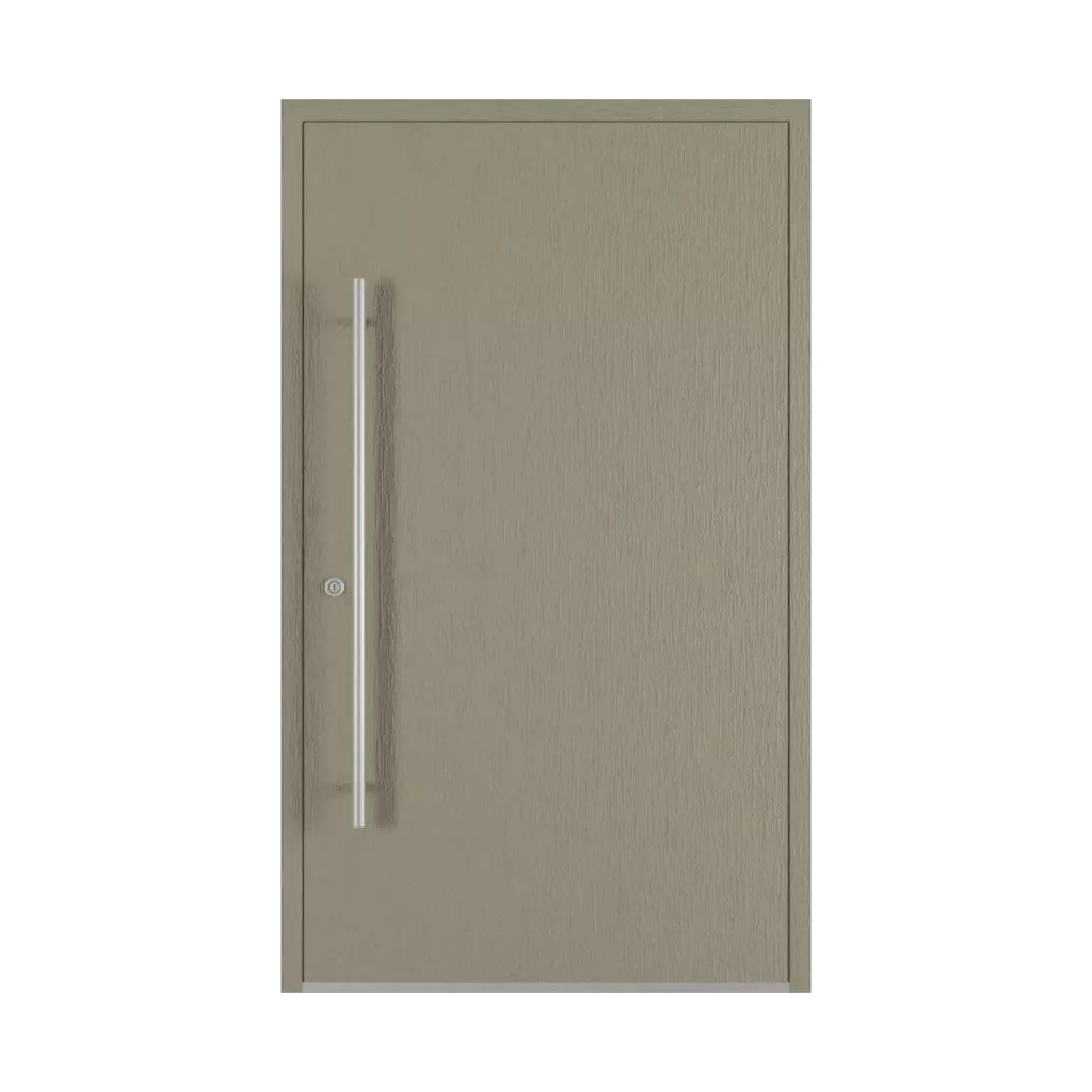 Concrete gray entry-doors models dindecor model-6102  