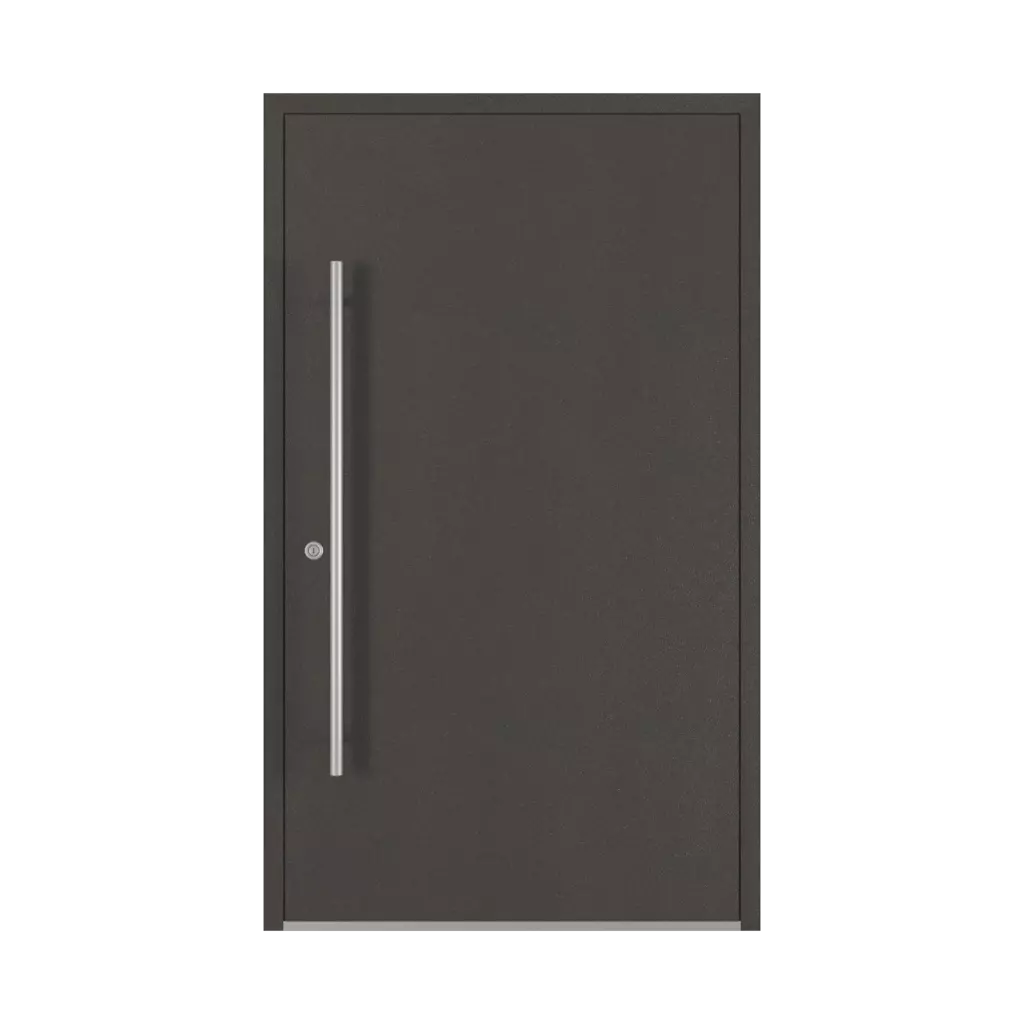 Umber gray aludec entry-doors models dindecor rl09  