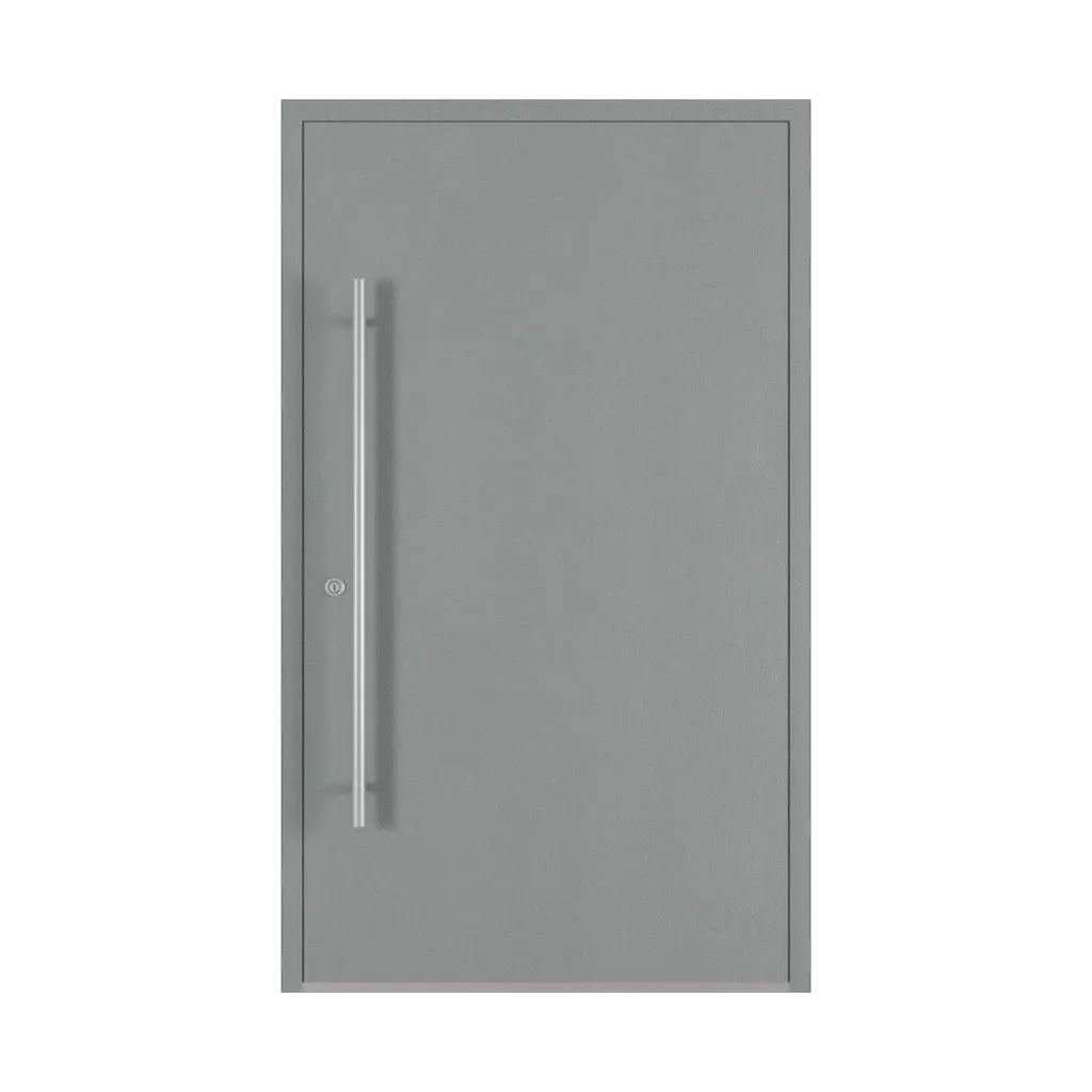 Window gray aludec entry-doors models dindecor sk04-beton  