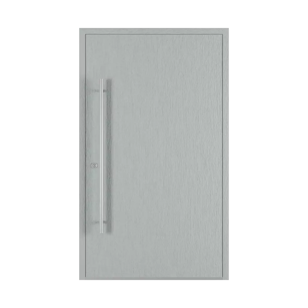 Textured gray entry-doors models dindecor sk06-grey  