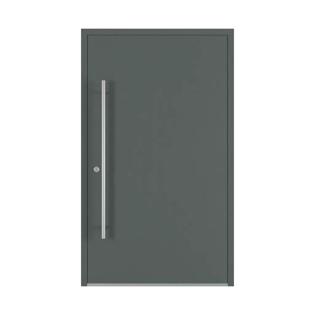 Basalt gray entry-doors models dindecor gl03  