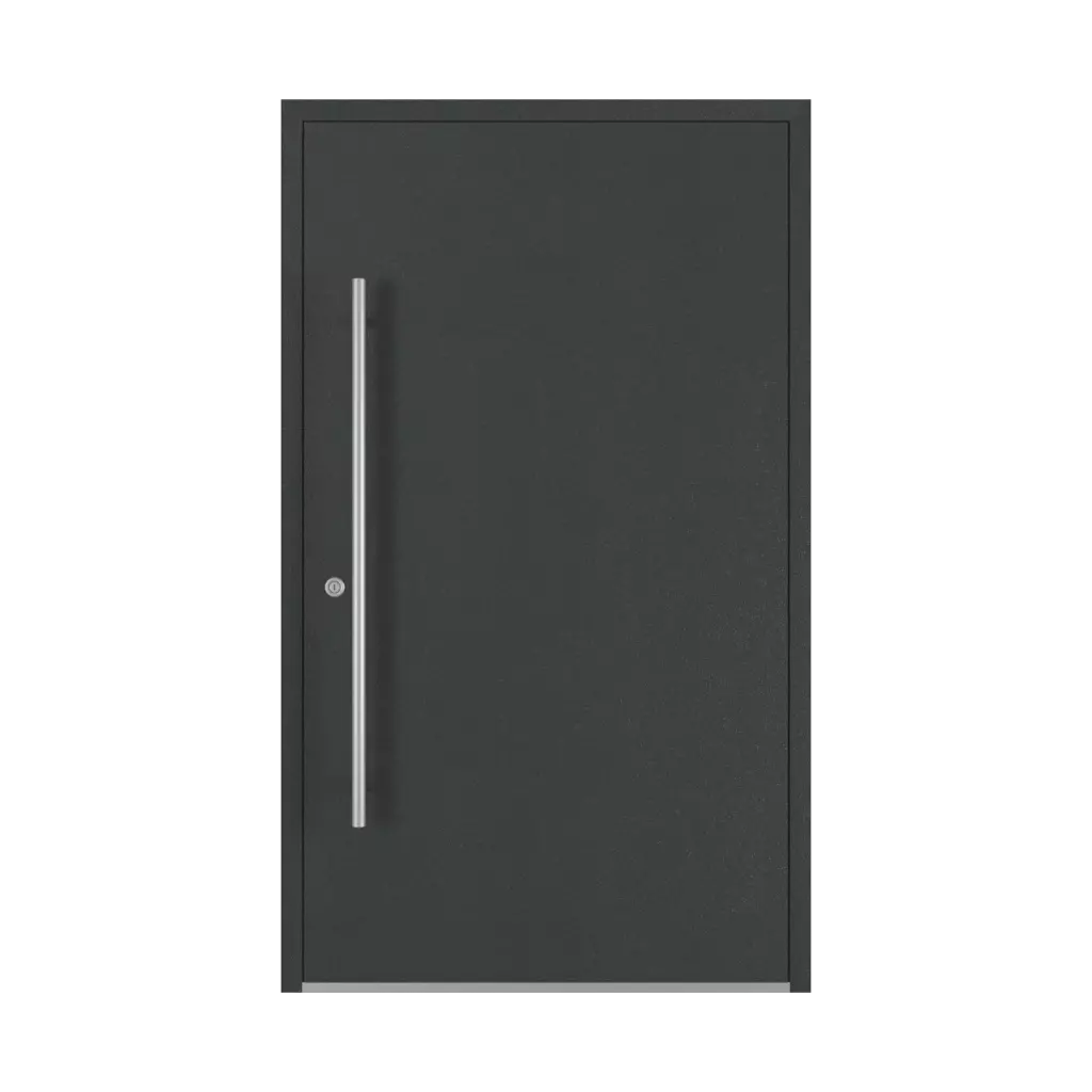 Aludec gray anthracite entry-doors models dindecor model-6008  