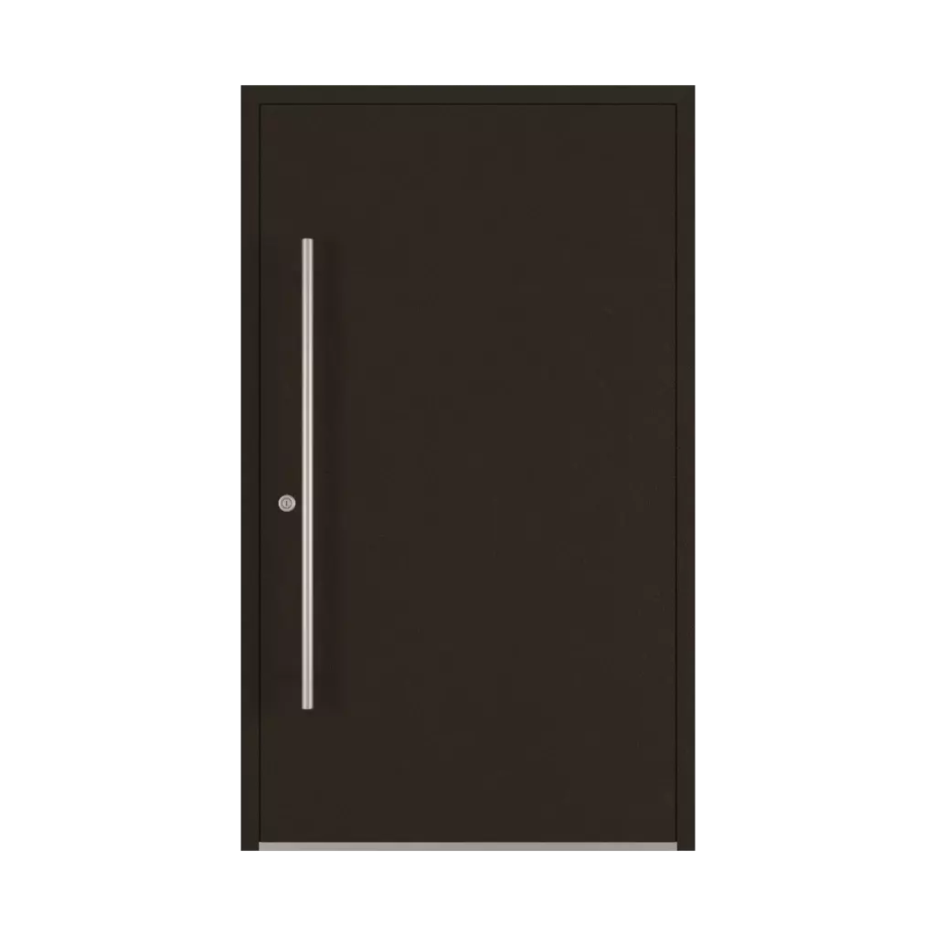 Dark brown matt entry-doors models adezo valletta-tallinn  