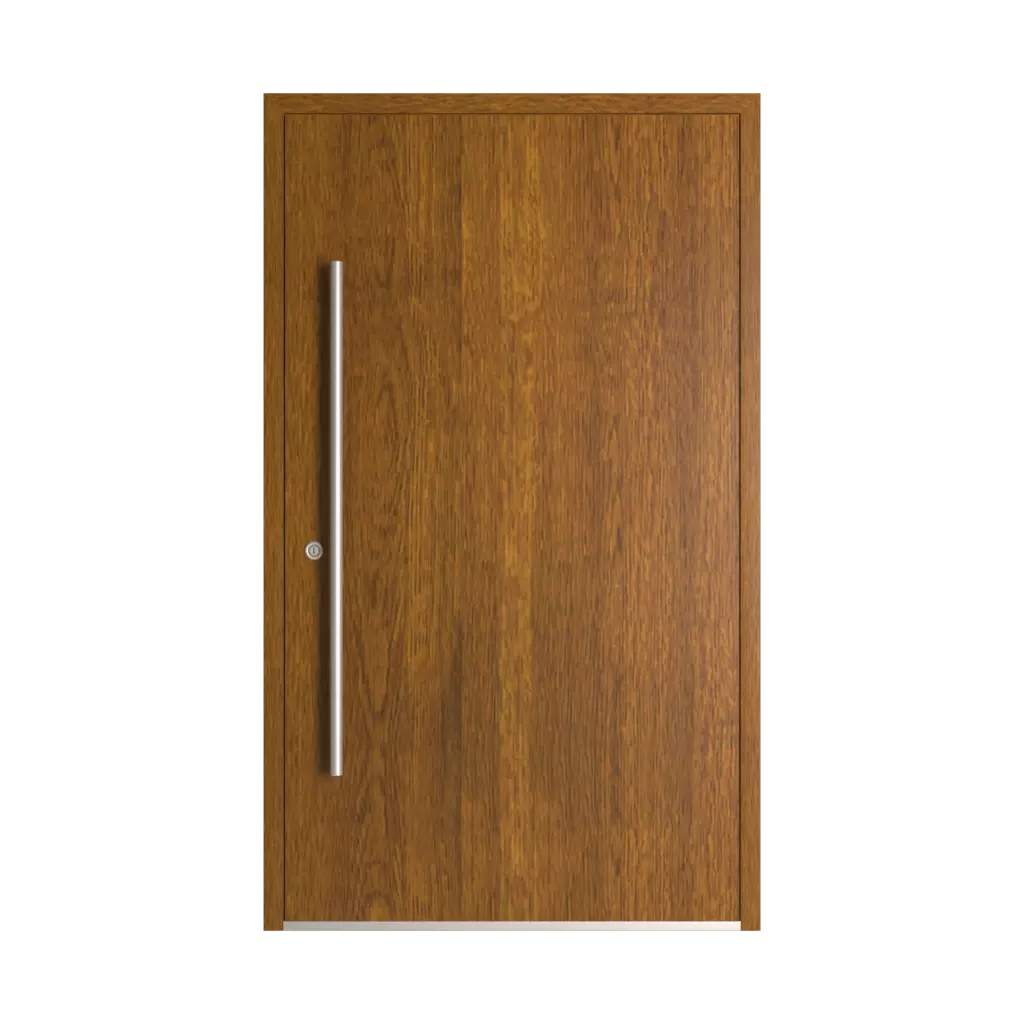 Golden oak ✨ entry-doors models dindecor model-6015  