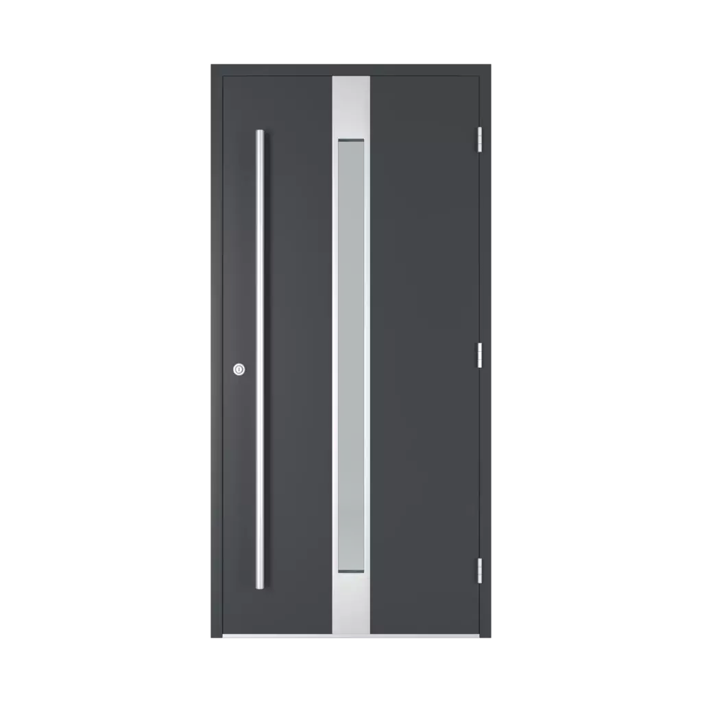 Door without transom entry-doors models dindecor 6115-pwz  