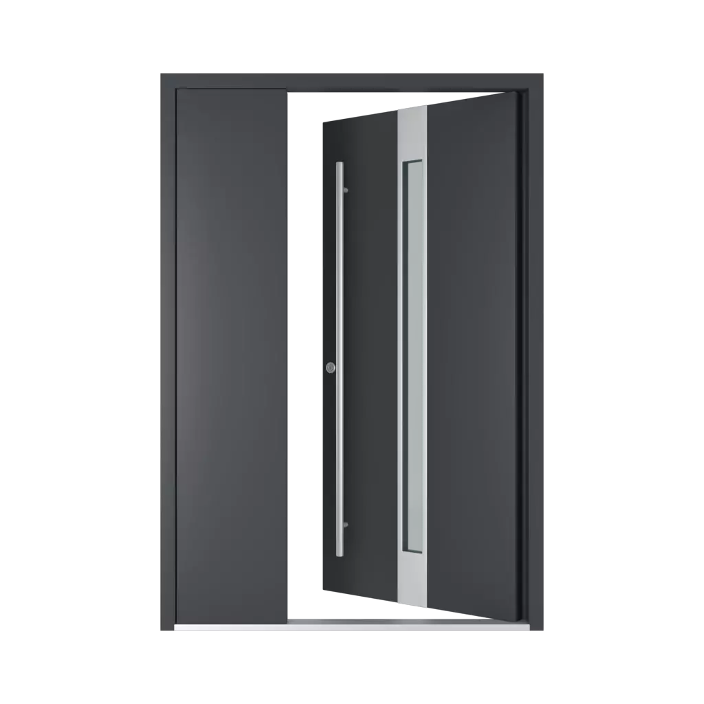 Left opening inwards entry-doors models dindecor 6115-pwz  