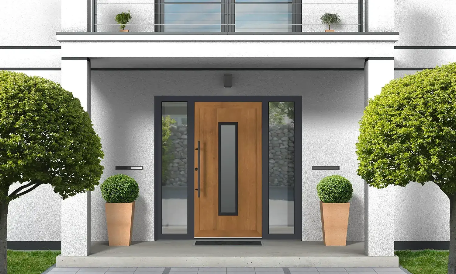 6002 Black PVC entry-doors models dindecor 6002-black-pvc  