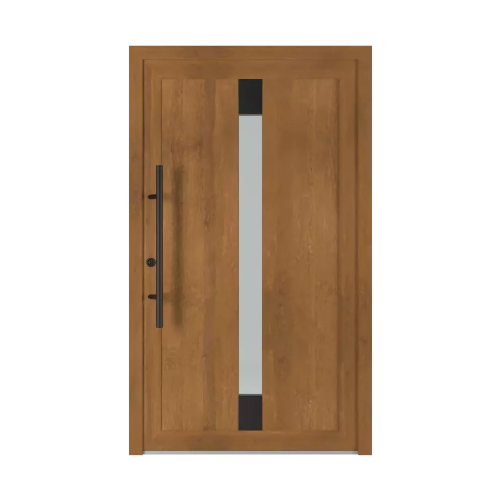 1301 PVC Black entry-doors models dindecor 1301-pvc-black  