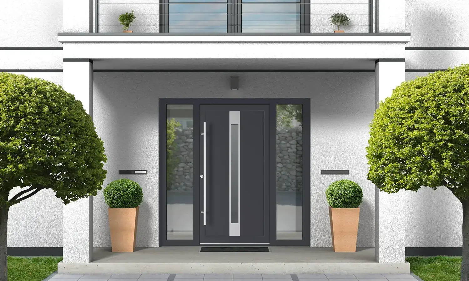 1401 PVC entry-doors models dindecor 1401-pvc  