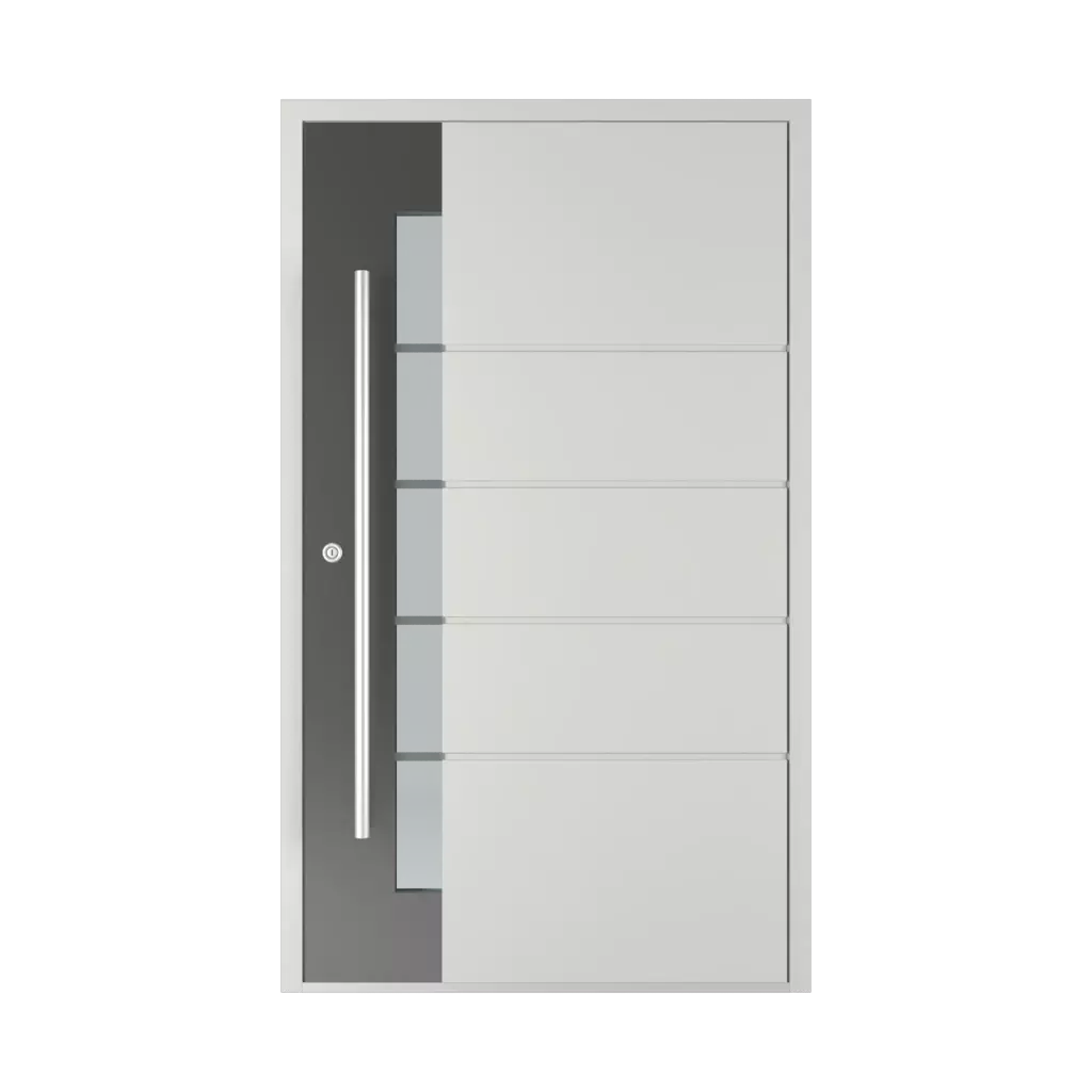 Model 6109 BS entry-doors models aluminum 