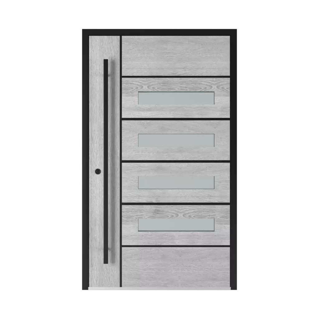 5007 Black entry-doors models dindecor 5007-black  