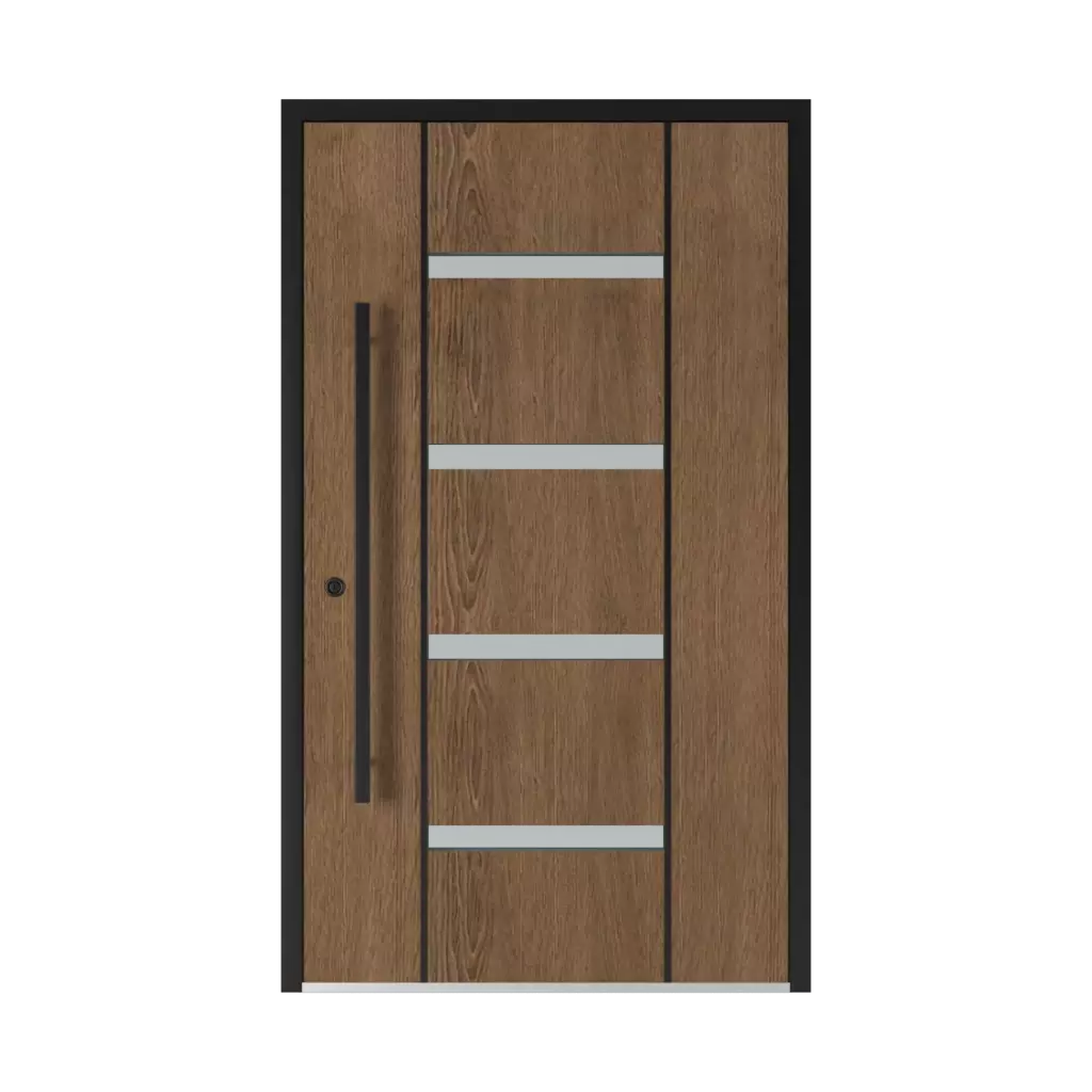 6102 Black ✨ entry-doors door-colors ral-colors ral-8012-red-brown 