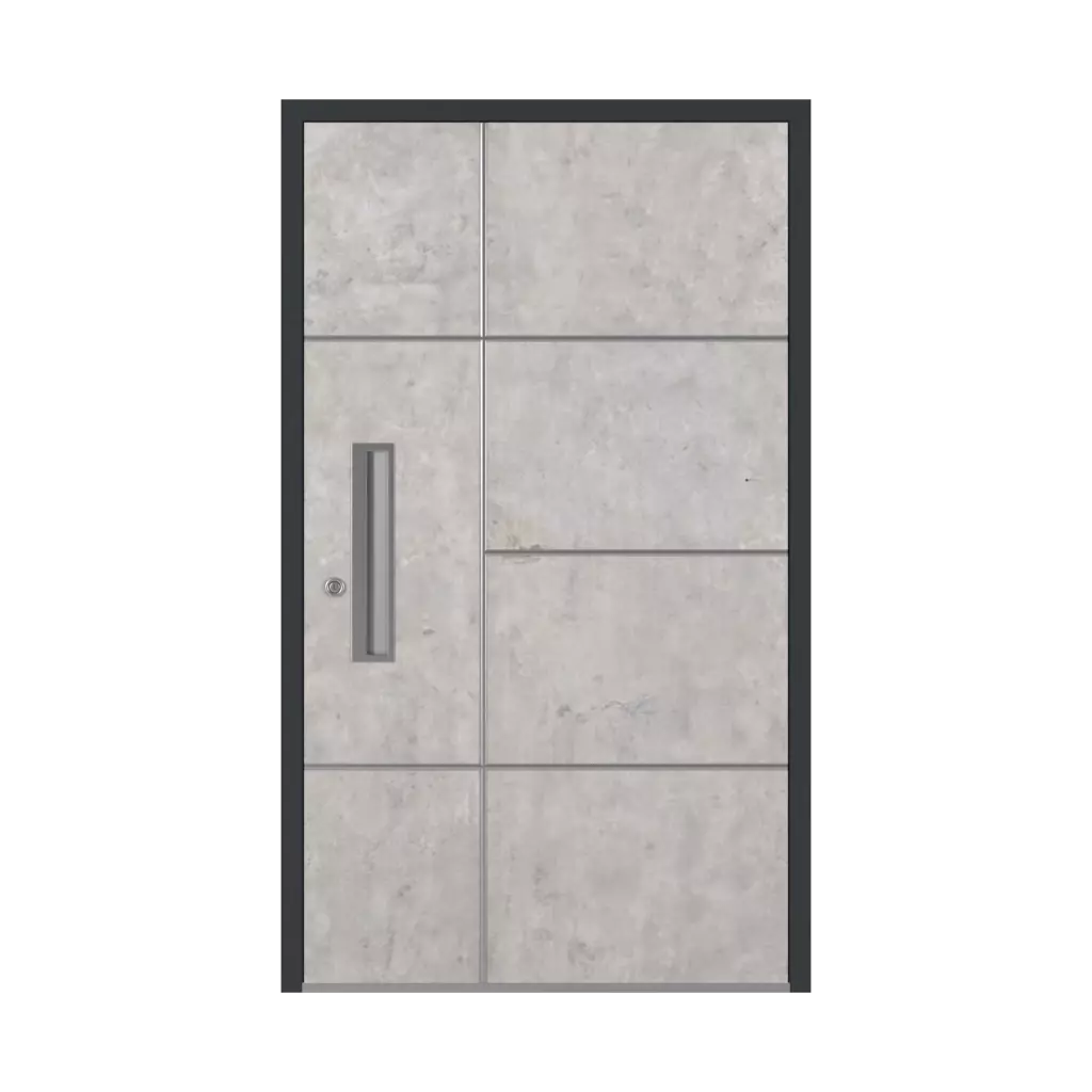 SK01 Beton 🏆 entry-doors models aluminum 