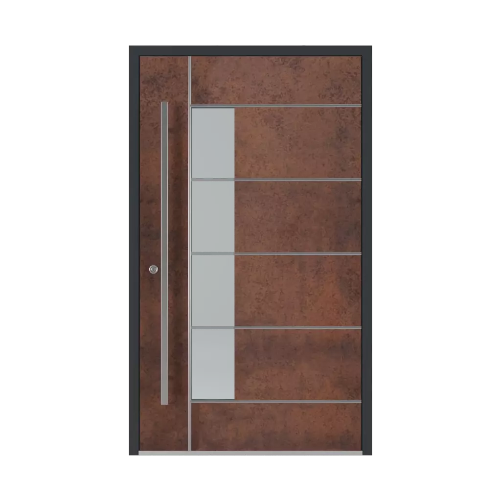 SK04 Corten 🏆 entry-doors models aluminum 