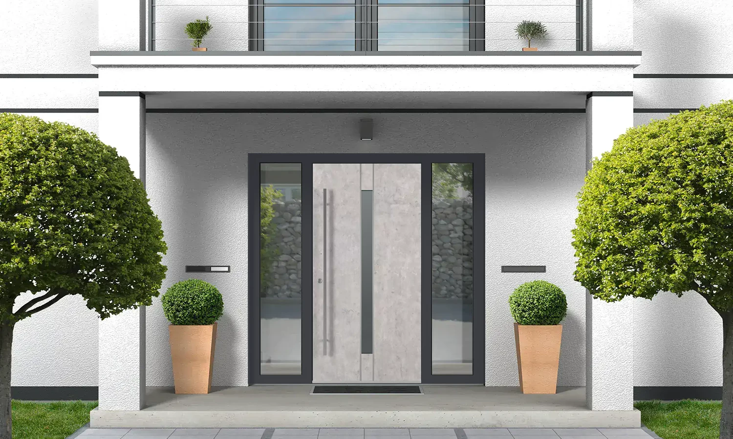 SK05 Beton 🏆 entry-doors models dindecor sk05-beton  