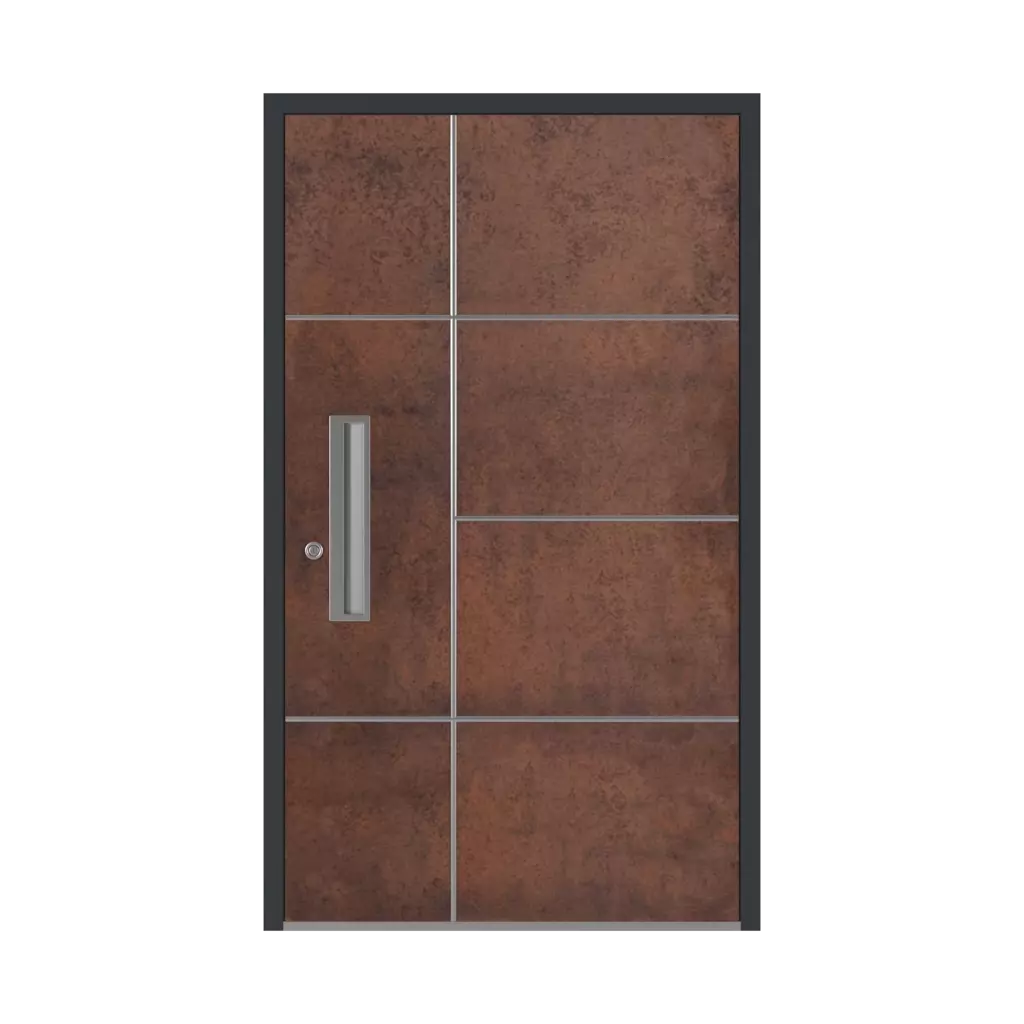 SK01 Corten 🏆 products aluminum-entry-doors    