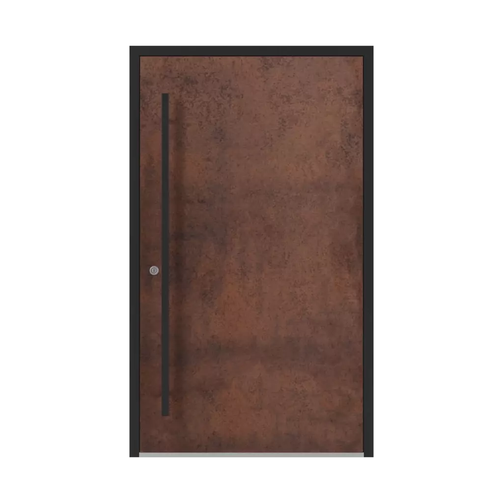 SK02 Corten 🏆 entry-doors models dindecor 