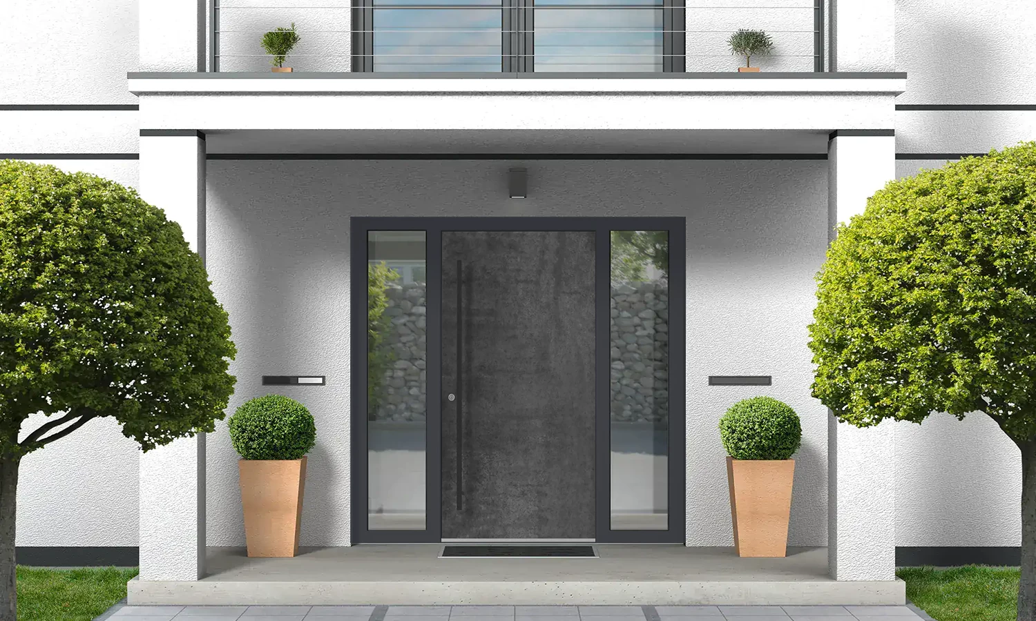 SK02 Grey 🏆 entry-doors models dindecor sk02-grey  