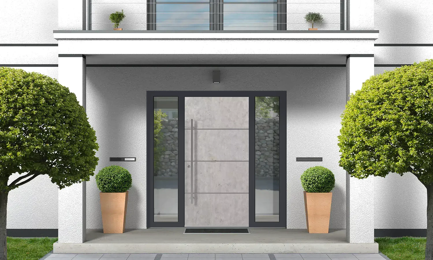 SK03 Beton 🏆 entry-doors models dindecor sk03-beton  