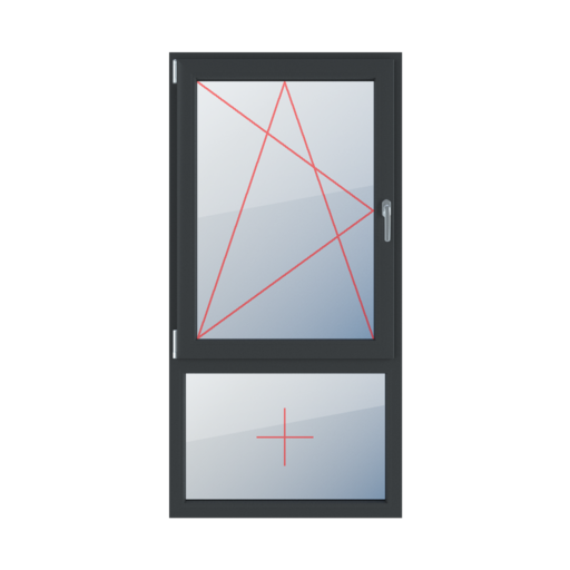 Tilt and turn left, fixed glazing in the frame windows types-of-windows double-leaf vertical-asymmetric-division-70-30 tilt-and-turn-left-fixed-glazing-in-the-frame 