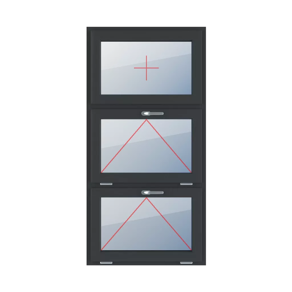 Fixed glazing in the wing, tiltable with a handle at the top, tiltable with a handle at the top windows types-of-windows triple-leaf vertical-symmetrical-division-33-33-33 fixed-glazing-in-the-wing-tiltable-with-a-handle-at-the-top-tiltable-with-a-handle-at-the-top 