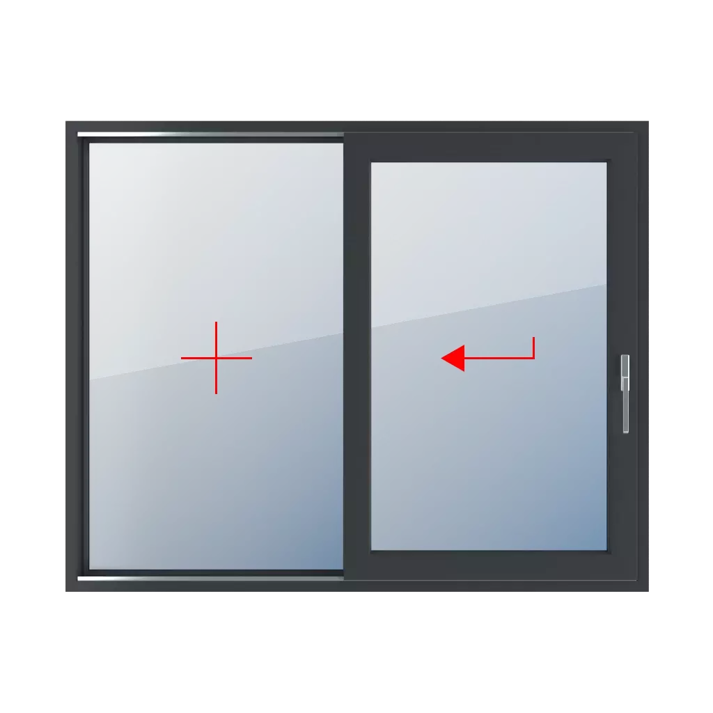 Permanent glazing in the frame, sliding left windows types-of-windows patio-sliding-door-smart-slide double-leaf-3 permanent-glazing-in-the-frame-sliding-left 