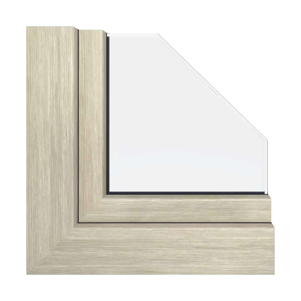Bright sheffield oak ✨ windows types-of-windows four-leaf vertical-asymmetric-division-30-70 