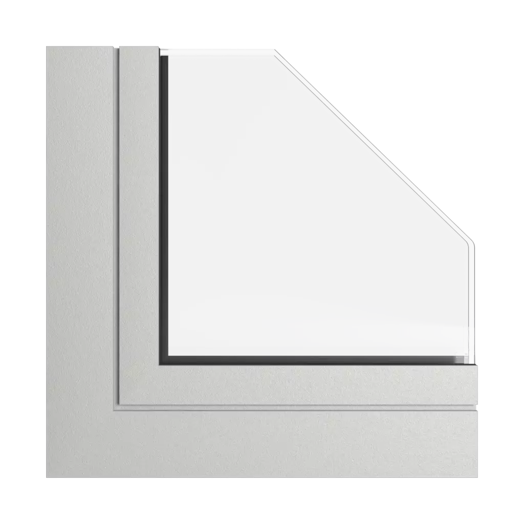 Agate gray windows window-profiles aliplast