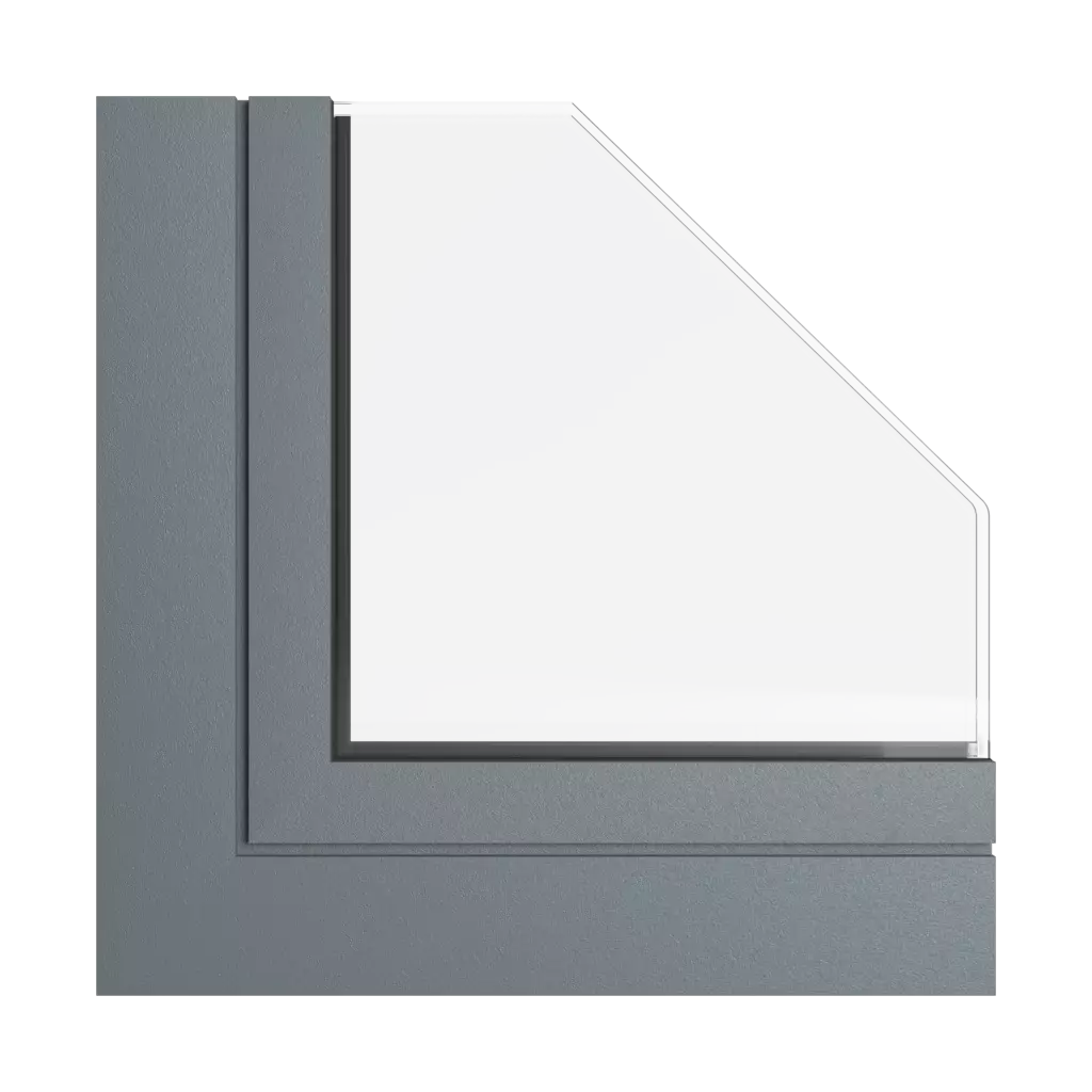 Basalt gray windows window-profiles aliplast