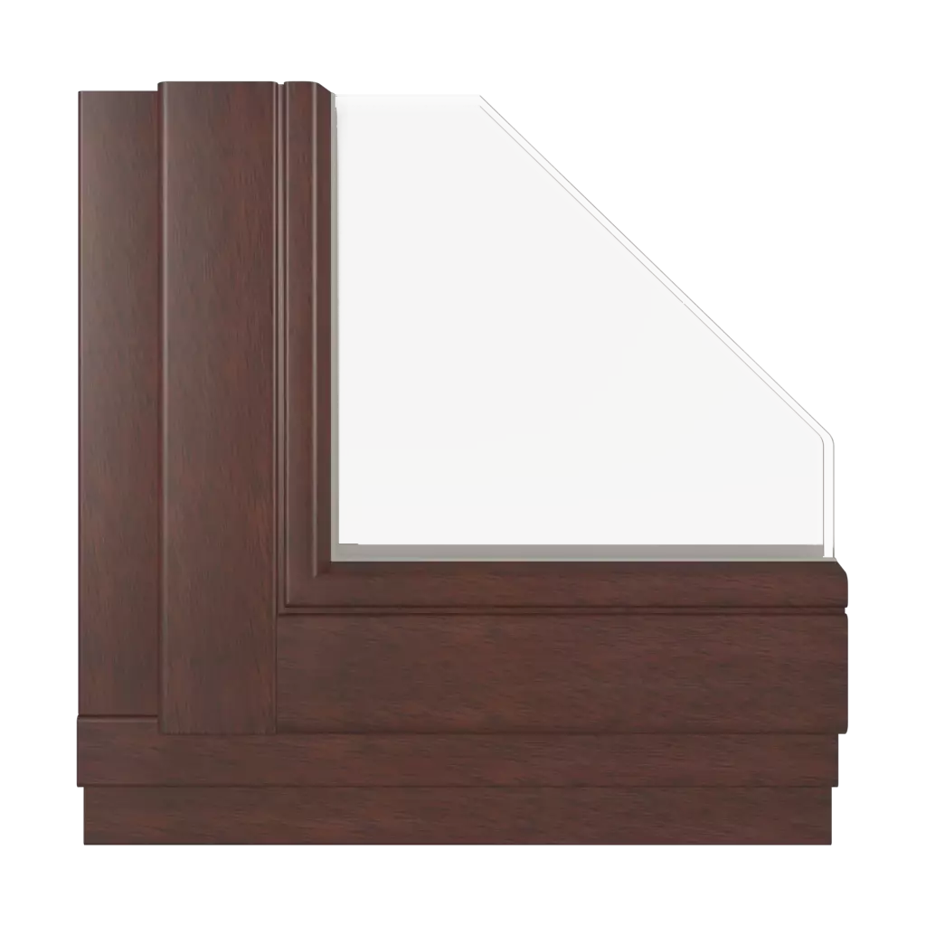 Acajou windows window-color colors cdm-meranti-wood-colors interior