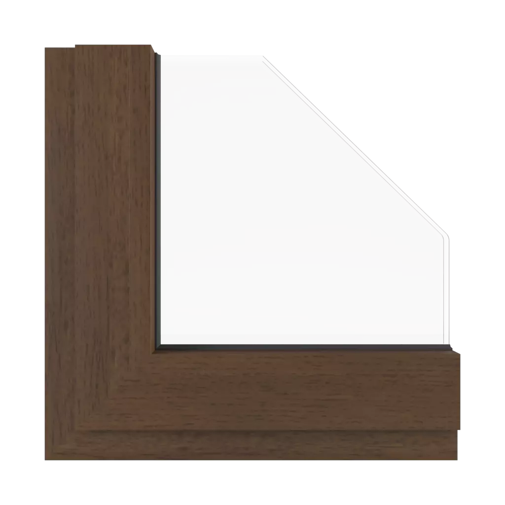 Walnut vein windows window-color aluprof-colors walnut-vein interior