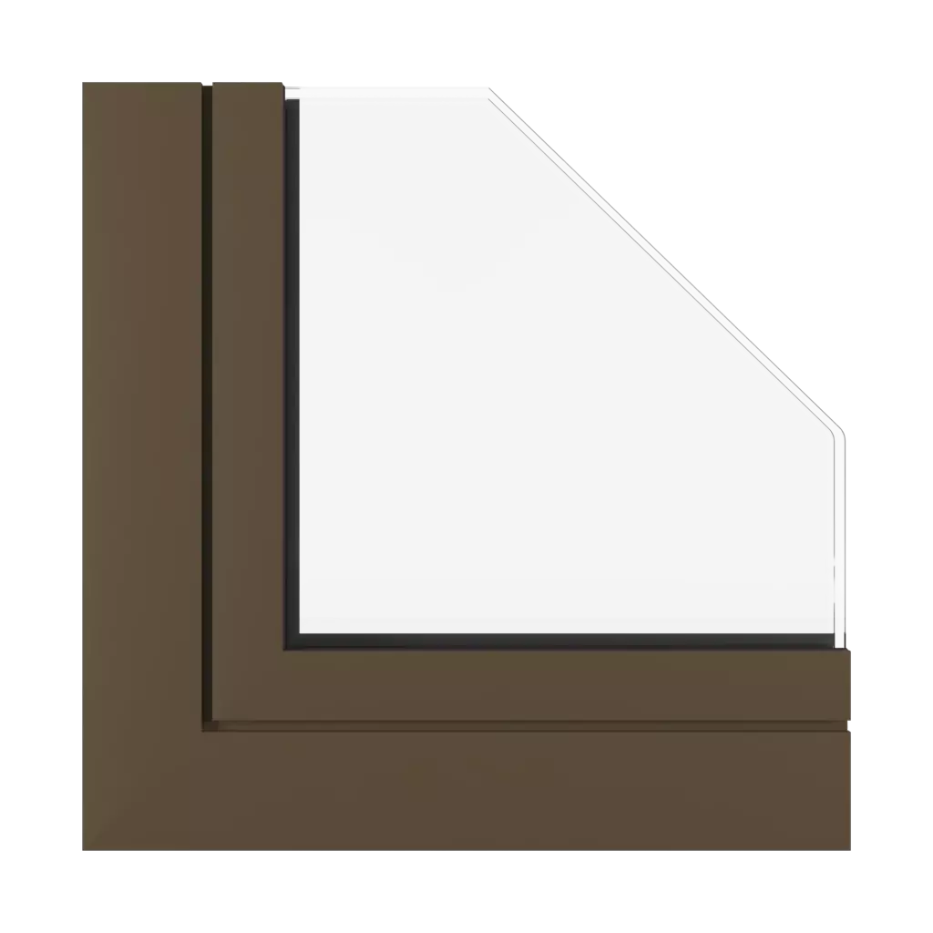 Brown SK windows window-profiles aluprof mb-sr50n-ei