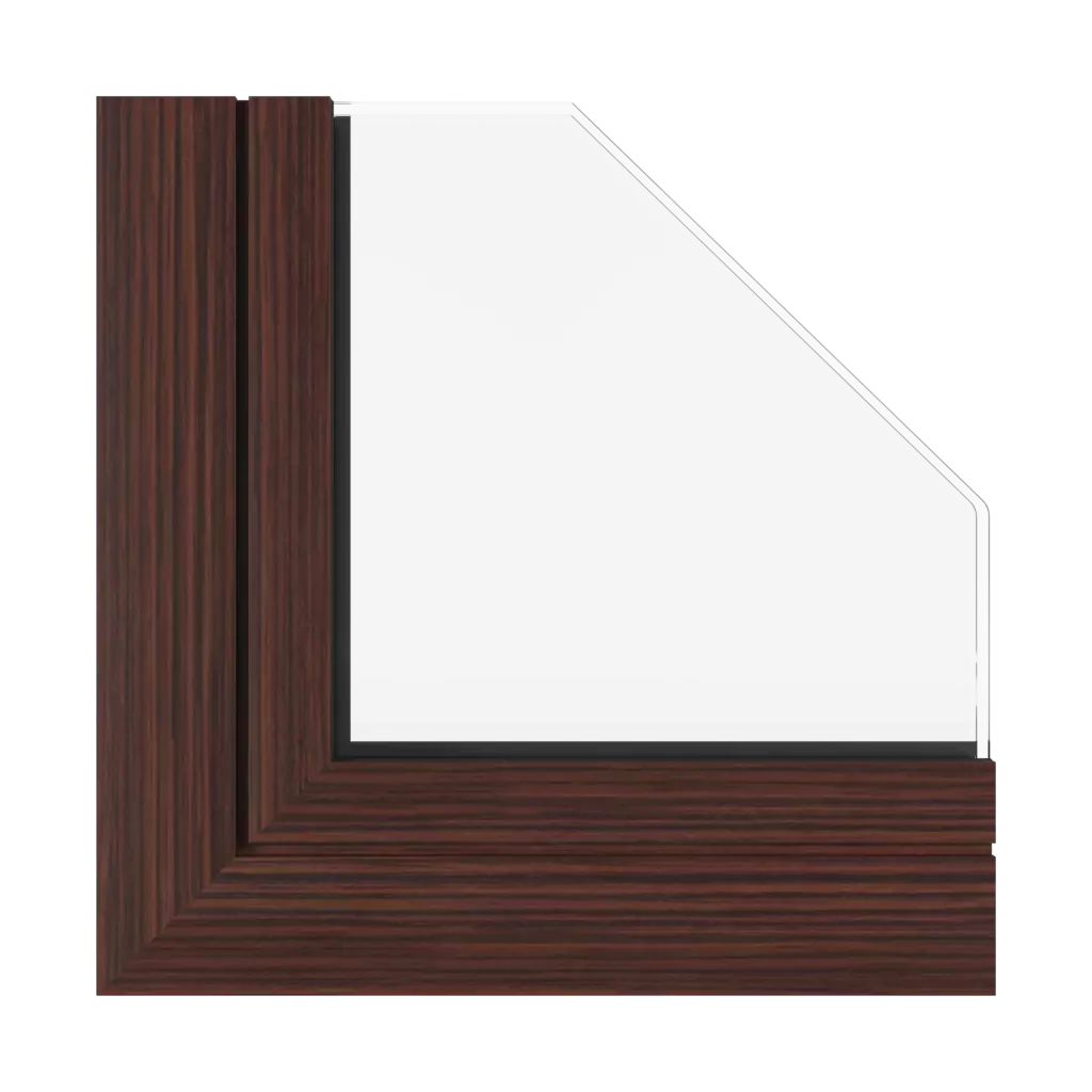 Mahogany SK windows window-profiles aluprof mb-60e-ei