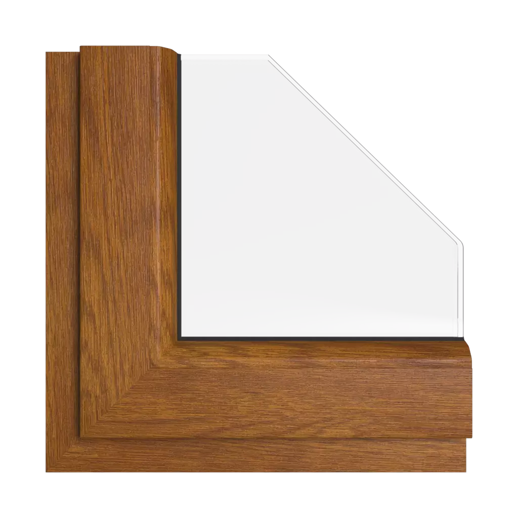 Golden Oak windows window-color rehau-colors golden-oak interior