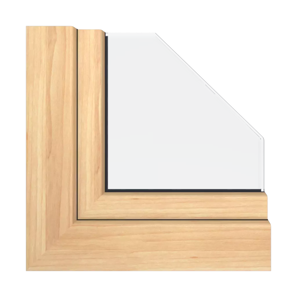 Birch windows window-profiles aluplast monoblock