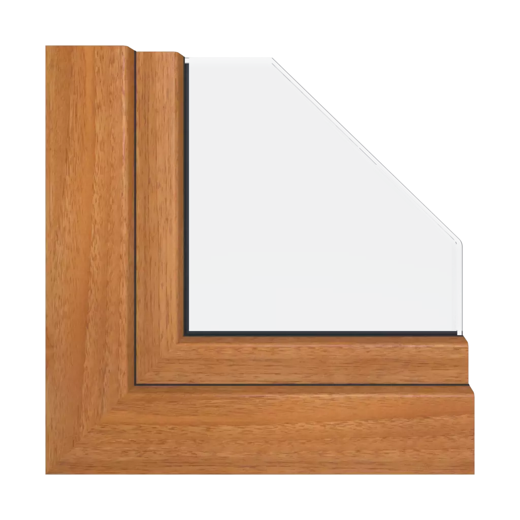 Walnut amaretto windows window-color aluplast-colors walnut-amaretto