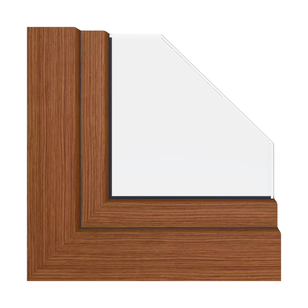 Douglas fir windows window-profiles aluplast ideal-neo
